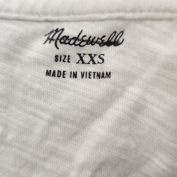 NWOT Women's Madewell Whisper Cotton Crew Neck T-shirt - Picture 3 of 6